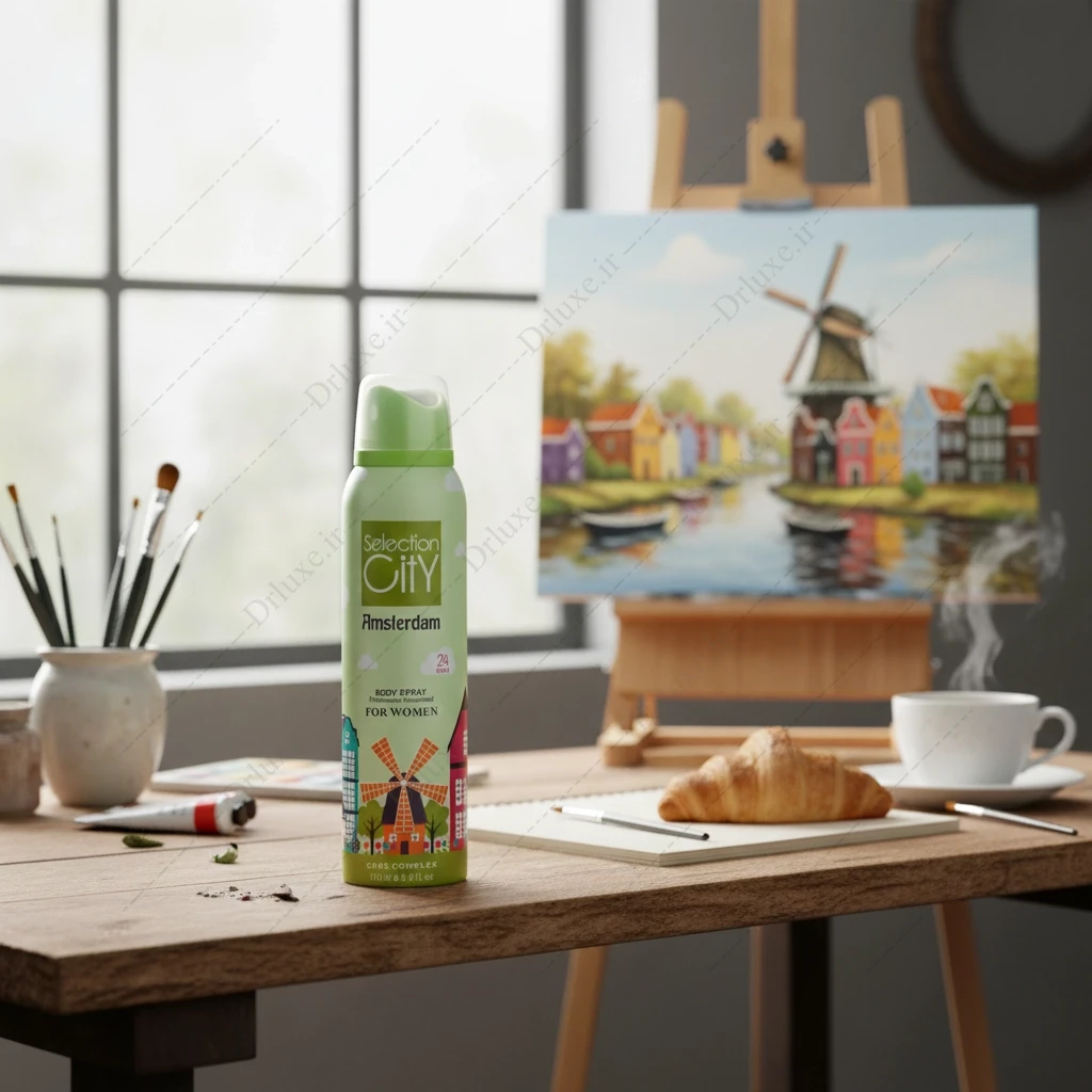 اسپری خوشبو کننده بدن زنانه آمستردام سلکشن سیتی